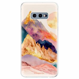 Odolné silikonové pouzdro iSaprio - Abstract Mountains - Samsung Galaxy S10e obraz