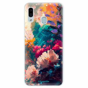 Silikonové pouzdro iSaprio - Flower Design - Samsung Galaxy A30 obraz