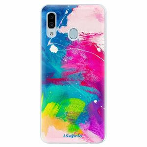 Silikonové pouzdro iSaprio - Abstract Paint 03 - Samsung Galaxy A30 obraz