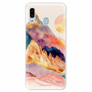 Silikonové pouzdro iSaprio - Abstract Mountains - Samsung Galaxy A30 obraz