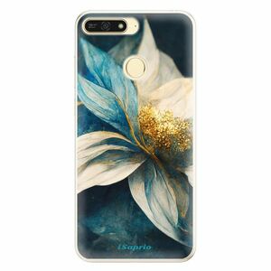 Silikonové pouzdro iSaprio - Blue Petals - Huawei Honor 7A obraz