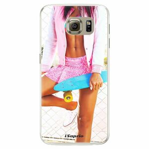 Silikonové pouzdro iSaprio - Skate girl 01 - Samsung Galaxy S6 Edge obraz