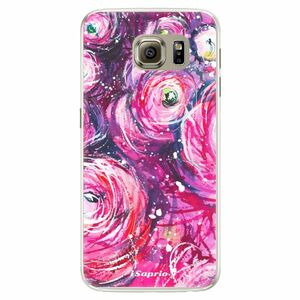 Silikonové pouzdro iSaprio - Pink Bouquet - Samsung Galaxy S6 Edge obraz