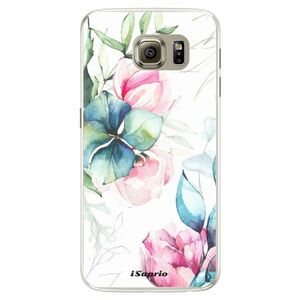 Silikonové pouzdro iSaprio - Flower Art 01 - Samsung Galaxy S6 Edge obraz