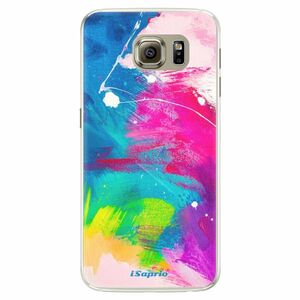 Silikonové pouzdro iSaprio - Abstract Paint 03 - Samsung Galaxy S6 Edge obraz