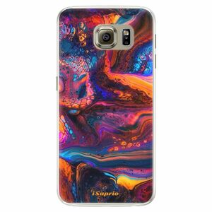 Silikonové pouzdro iSaprio - Abstract Paint 02 - Samsung Galaxy S6 Edge obraz