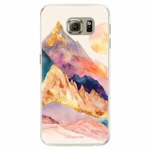Silikonové pouzdro iSaprio - Abstract Mountains - Samsung Galaxy S6 Edge obraz