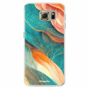 Silikonové pouzdro iSaprio - Abstract Marble - Samsung Galaxy S6 Edge obraz