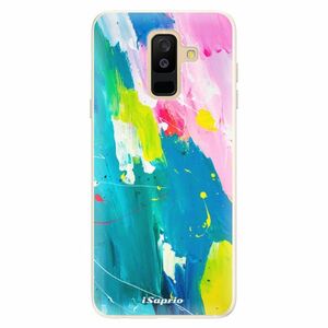 Silikonové pouzdro iSaprio - Abstract Paint 04 - Samsung Galaxy A6+ obraz