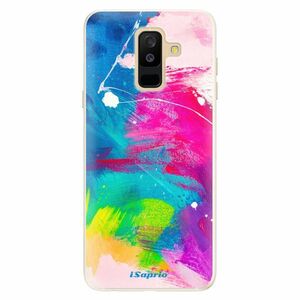 Silikonové pouzdro iSaprio - Abstract Paint 03 - Samsung Galaxy A6+ obraz