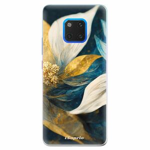 Silikonové pouzdro iSaprio - Gold Petals - Huawei Mate 20 Pro obraz