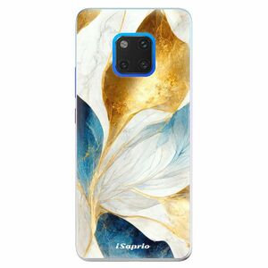Silikonové pouzdro iSaprio - Blue Leaves - Huawei Mate 20 Pro obraz