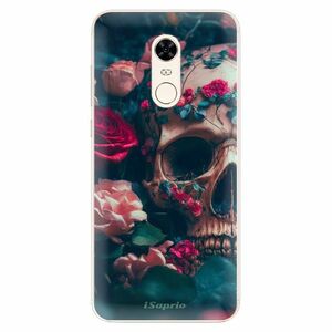 Silikonové pouzdro iSaprio - Skull in Roses - Xiaomi Redmi 5 Plus obraz