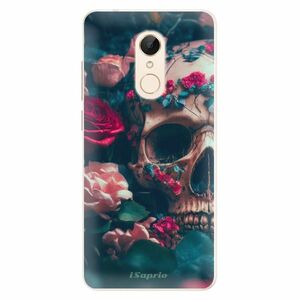 Silikonové pouzdro iSaprio - Skull in Roses - Xiaomi Redmi 5 obraz
