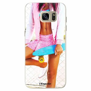 Silikonové pouzdro iSaprio - Skate girl 01 - Samsung Galaxy S7 Edge obraz