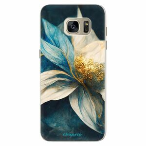 Silikonové pouzdro iSaprio - Blue Petals - Samsung Galaxy S7 Edge obraz