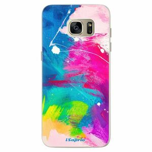 Silikonové pouzdro iSaprio - Abstract Paint 03 - Samsung Galaxy S7 Edge obraz