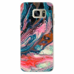 Silikonové pouzdro iSaprio - Abstract Paint 01 - Samsung Galaxy S7 Edge obraz