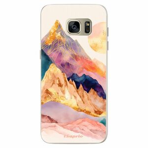 Silikonové pouzdro iSaprio - Abstract Mountains - Samsung Galaxy S7 Edge obraz