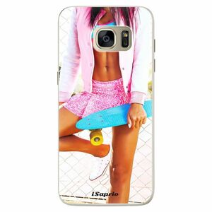 Silikonové pouzdro iSaprio - Skate girl 01 - Samsung Galaxy S7 obraz