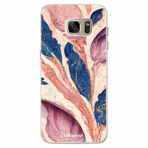 Silikonové pouzdro iSaprio - Purple Leaves - Samsung Galaxy S7 obraz