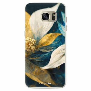 Silikonové pouzdro iSaprio - Gold Petals - Samsung Galaxy S7 obraz