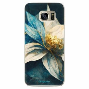Silikonové pouzdro iSaprio - Blue Petals - Samsung Galaxy S7 obraz