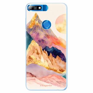 Silikonové pouzdro iSaprio - Abstract Mountains - Huawei Y7 Prime 2018 obraz
