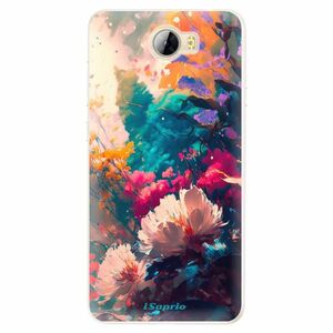 Silikonové pouzdro iSaprio - Flower Design - Huawei Y5 II / Y6 II Compact obraz