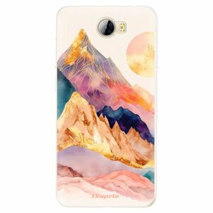 Silikonové pouzdro iSaprio - Abstract Mountains - Huawei Y5 II / Y6 II Compact obraz