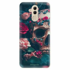 Silikonové pouzdro iSaprio - Skull in Roses - Huawei Mate 20 Lite obraz