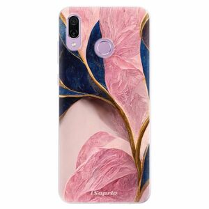Silikonové pouzdro iSaprio - Pink Blue Leaves - Huawei Honor Play obraz
