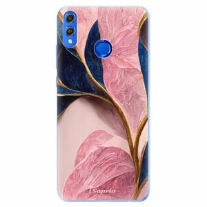 Silikonové pouzdro iSaprio - Pink Blue Leaves - Huawei Honor 8X obraz