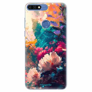 Silikonové pouzdro iSaprio - Flower Design - Huawei Honor 7C obraz