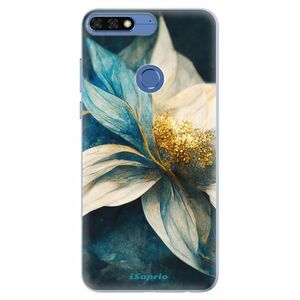Silikonové pouzdro iSaprio - Blue Petals - Huawei Honor 7C obraz