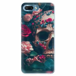 Silikonové pouzdro iSaprio - Skull in Roses - Huawei Honor 10 obraz