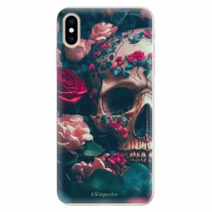 Silikonové pouzdro iSaprio - Skull in Roses - iPhone XS Max obraz