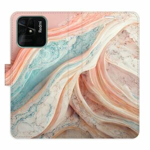 Flipové pouzdro iSaprio - Colour Marble - Xiaomi Redmi 10C obraz