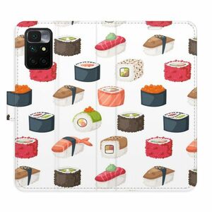Flipové pouzdro iSaprio - Sushi Pattern 02 - Xiaomi Redmi 10 obraz