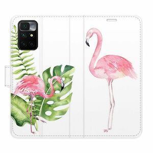 Flipové pouzdro iSaprio - Flamingos - Xiaomi Redmi 10 obraz