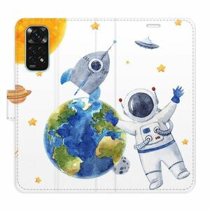 Flipové pouzdro iSaprio - Space 06 - Xiaomi Redmi Note 11 / Note 11S obraz