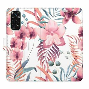 Flipové pouzdro iSaprio - Pink Flowers 02 - Xiaomi Redmi Note 11 / Note 11S obraz