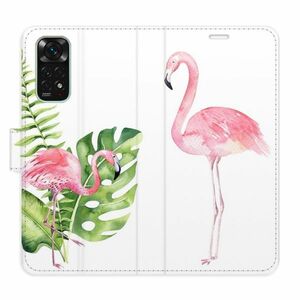 Flipové pouzdro iSaprio - Flamingos - Xiaomi Redmi Note 11 / Note 11S obraz