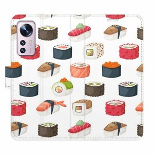 Flipové pouzdro iSaprio - Sushi Pattern 02 - Xiaomi 12 / 12X obraz