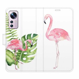 Flipové pouzdro iSaprio - Flamingos - Xiaomi 12 / 12X obraz