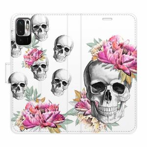 Flipové pouzdro iSaprio - Crazy Skull - Xiaomi Redmi Note 10 5G obraz