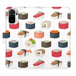Flipové pouzdro iSaprio - Sushi Pattern 02 - Xiaomi Redmi Note 10 / Note 10S obraz