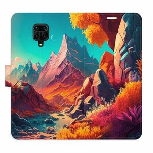 Flipové pouzdro iSaprio - Colorful Mountains - Xiaomi Redmi Note 9 Pro / Note 9S obraz