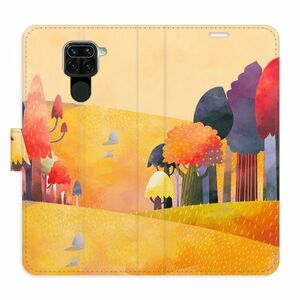 Flipové pouzdro iSaprio - Autumn Forest - Xiaomi Redmi Note 9 obraz