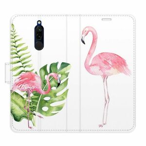 Flipové pouzdro iSaprio - Flamingos - Xiaomi Redmi 8 obraz